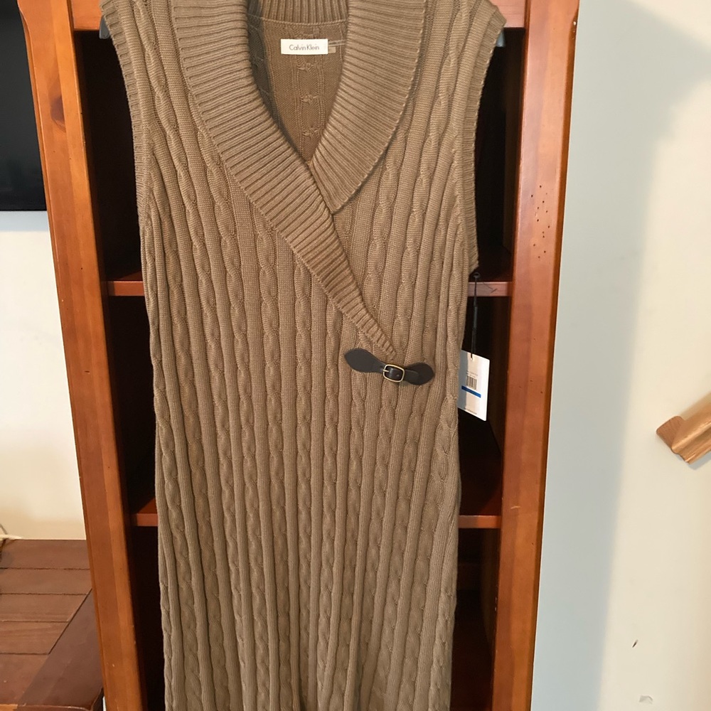 Calvin Klein sleeveless dress…